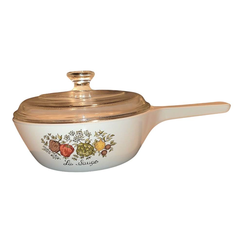 Vintage Corning Ware Spice Of Life Le Persil Skillet P-83-B 16cm